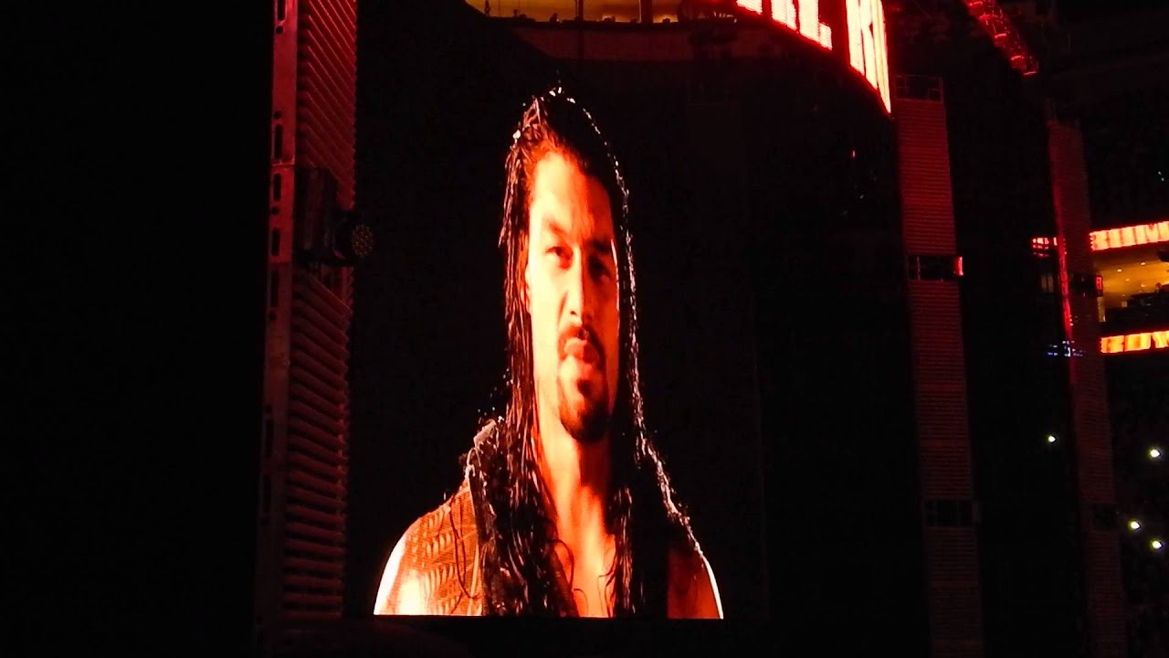 WWE ROYAL RUMBLE 2015 INTRO & PYRO (HD) PHILADELPHIA, PA WELLS FARGO CENTER ROMAN REIGNS
