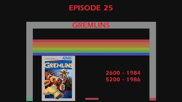 Gremlins - Atari 2600 Vs Atari 5200