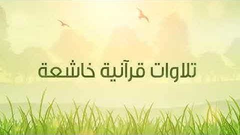 سورة المرسلات تلاوة مؤثرة الشيخ صلاح البدير