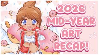 2026 Mid-year Art Recap 🌸₊˚⊹♡ Commissions, Originals + Fanart