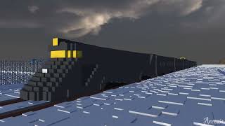 Minecraft TV Snowpiercer Pirate Train Departs (Animation Test)