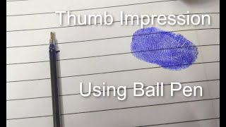 DIY Thumb Ink Pad | Without using Tape screenshot 2