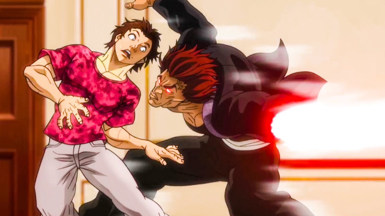 BAKI HANMA VS YUJIRO HANMA DUBLADO #bakiocampeao #bakivsyujiro