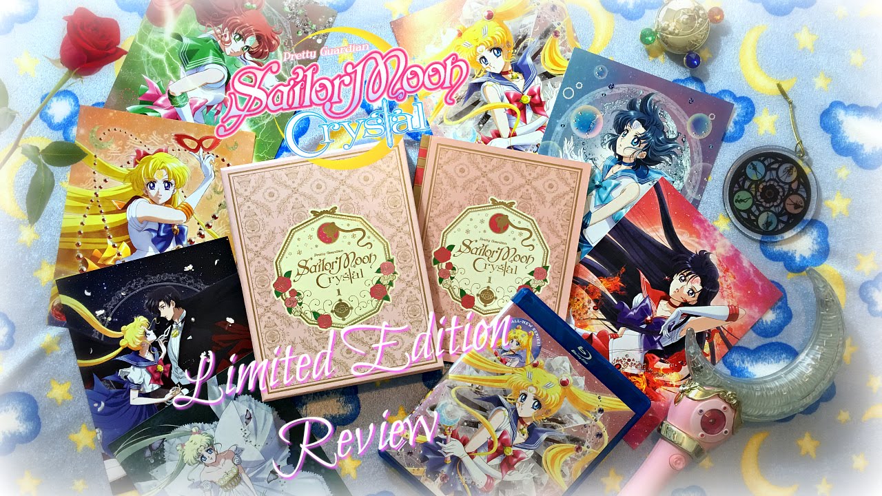 Sailor Moon Crystal Set 1 Viz Media Unboxing Review w/ Menus