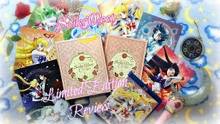 Sailor Moon Crystal Set 1 Viz Media Unboxing Review w/ Menus (Limited Edition) セーラームーンクリスタル