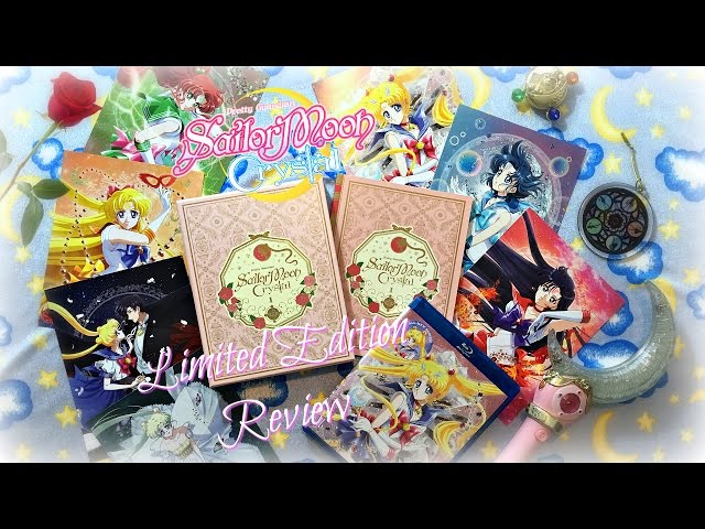 Sailor Moon Crystal Set 1 Viz Media Unboxing Review w/ Menus