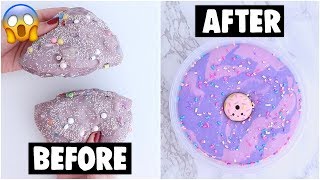 EXTREME IMPOSSIBLE SLIME MAKEOVERS *fixing my slime smoothie*