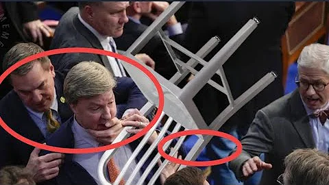 Kevin McCarthy confront Matt Gaetz on The House Floor..