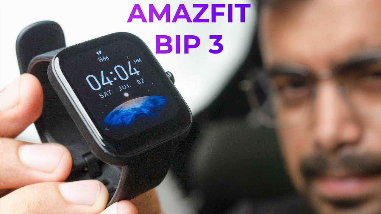 Amazfit Bip 3 Pro Smart Watch Unboxing and Demo 