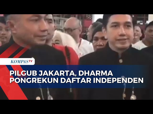 Pilgub Jakarta, Dharma Pongrekun dan Kun Wardana Resmi Daftar Melalui Jalur Independen class=