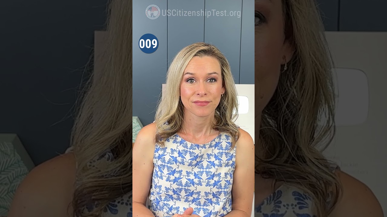 Official USCIS 128 Civics Q 09 | US Citizenship Test 2025 civics #n400  #citizenshipwithjackie