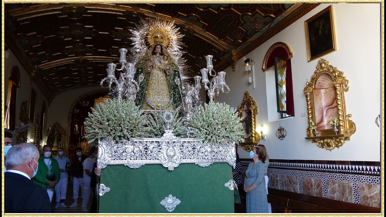 4K - NTRA SRA DE LA PIEDAD - ALBAIDA DEL ALJARAFE  2021  MARCHA : MI MADRUGÁ  SEVILLA