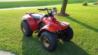 First Ride On The New Suzuki Quad!!!