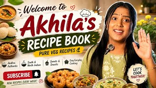 My First YouTube Video! ❤️ | Welcome to Akhila’s Recipe Book