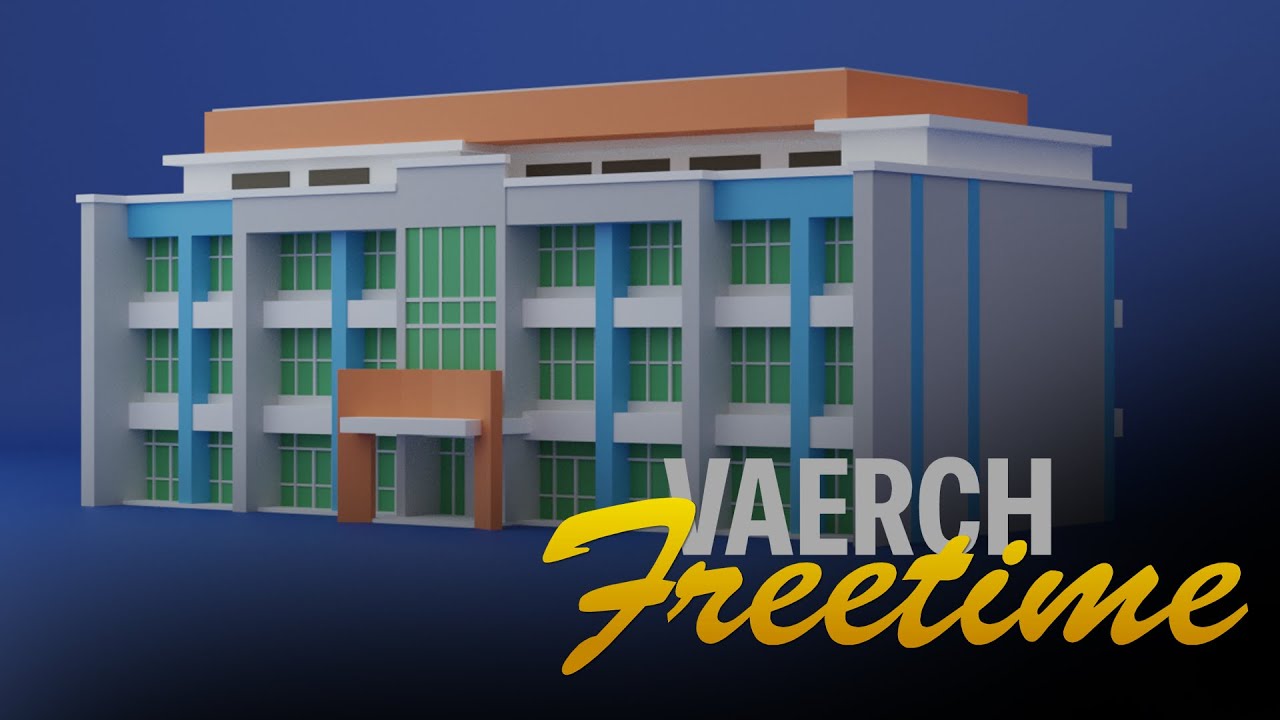 [SPEED-ART] VAERCH FREETIME : SDO DepEd Marikia Building LOW-POLY 3D ...