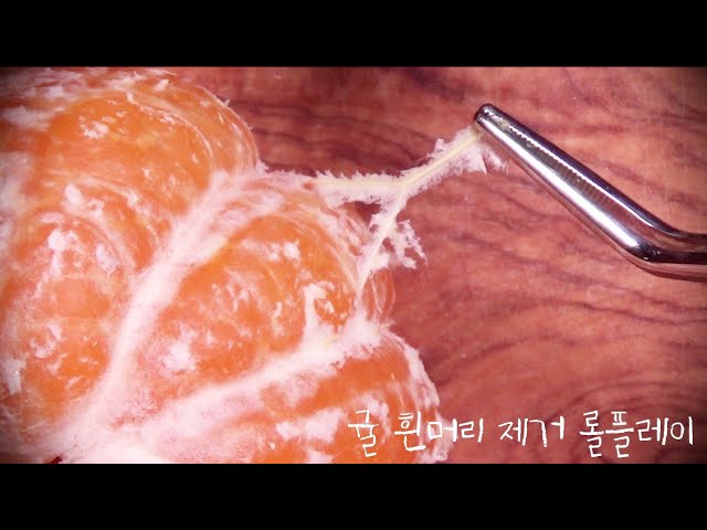 [ ASMR ] 🍊 김밀감씨 흰머리제거 시술 롤플레이