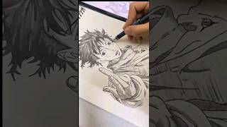 Timelapse drawing YUTA #shorts #drawing #yuta #jujutsukaisen