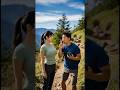 登山中に突然かかってきた妻からの電話😂