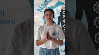 Nada Yoga Teacher Training Alumini Speaking About Her Experience at Nada Yoga School #yogashorts