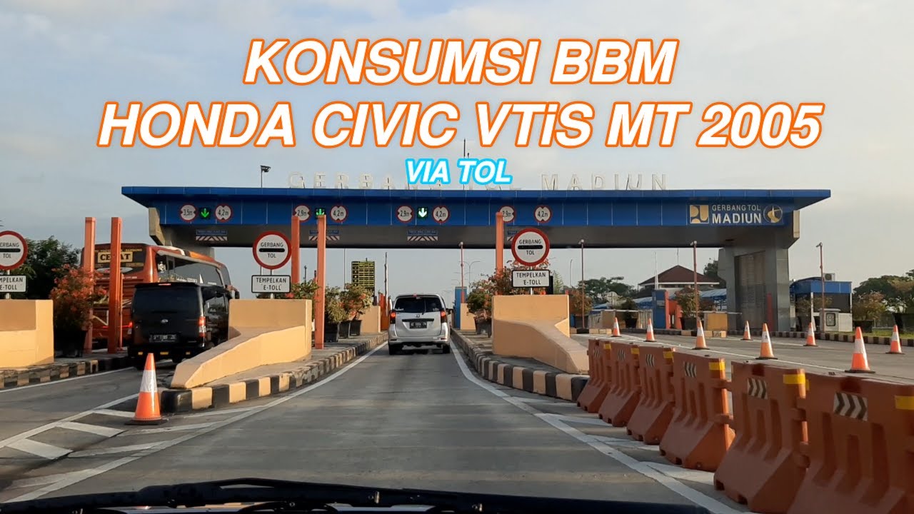 Irit Banget !! Honda Civic VTiS MT 2005 Via Tol #hondacivic #civices