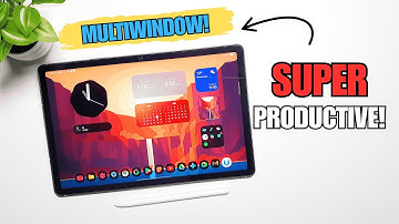 Multitasking on Galaxy Tab S10 FE is a Productivity Powerhouse!