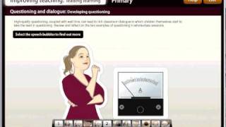 eLearning: story telling scenario with timeline
