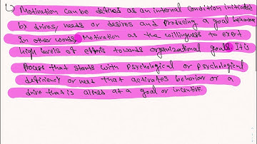 Chapter 5 Motivation and Job Satisfaction | BBS 3rd Year | NOS BBS 3rd Year Online Class in Nepali