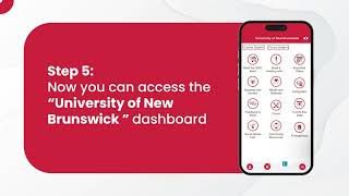 University of New Brunswick iCent App Login steps screenshot 5