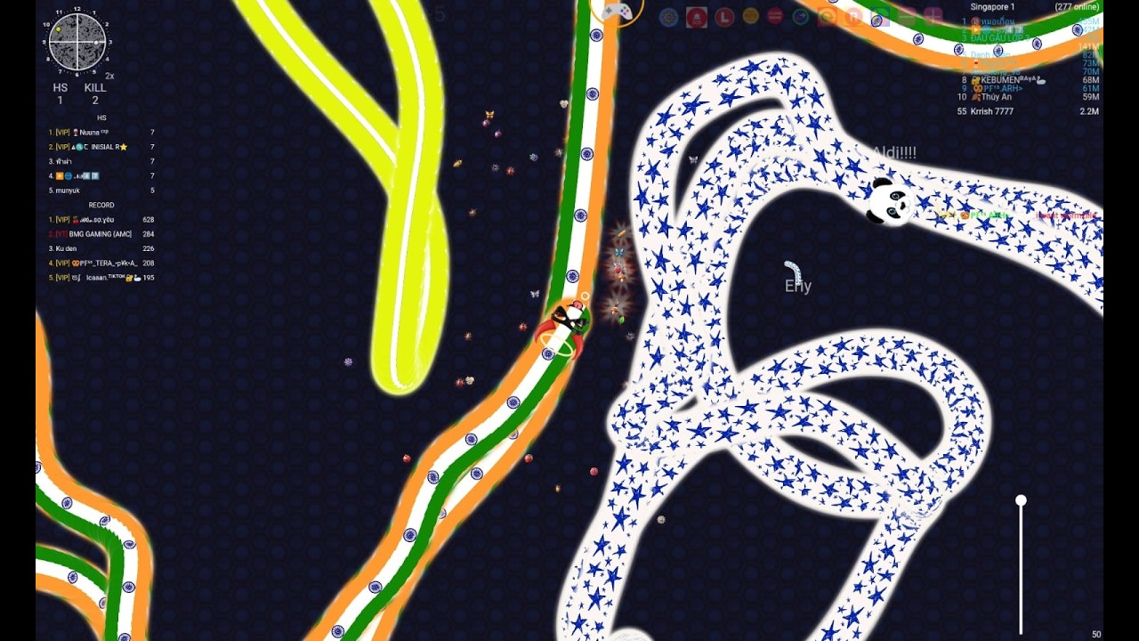 Wormate io live biggest snake ever 💀🔴🔴 #wormateio #wormzilla