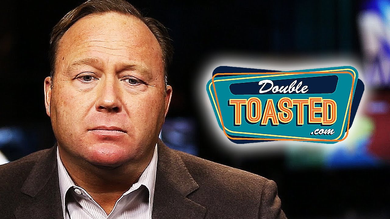 ALEX JONES IS REVEALED TO BE A FRAUD - Double Toasted Funny Podcast  Highlight - YouTube