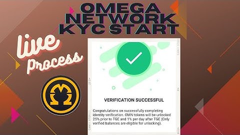 OMEGA NETWORK KYC Verification Process || Omega Network KYC process Live No Issue (step by step)