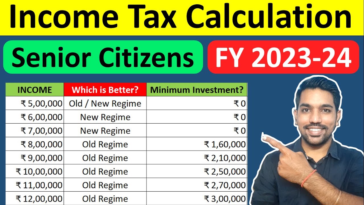 Rebate To Senior Citizen In Income Tax
