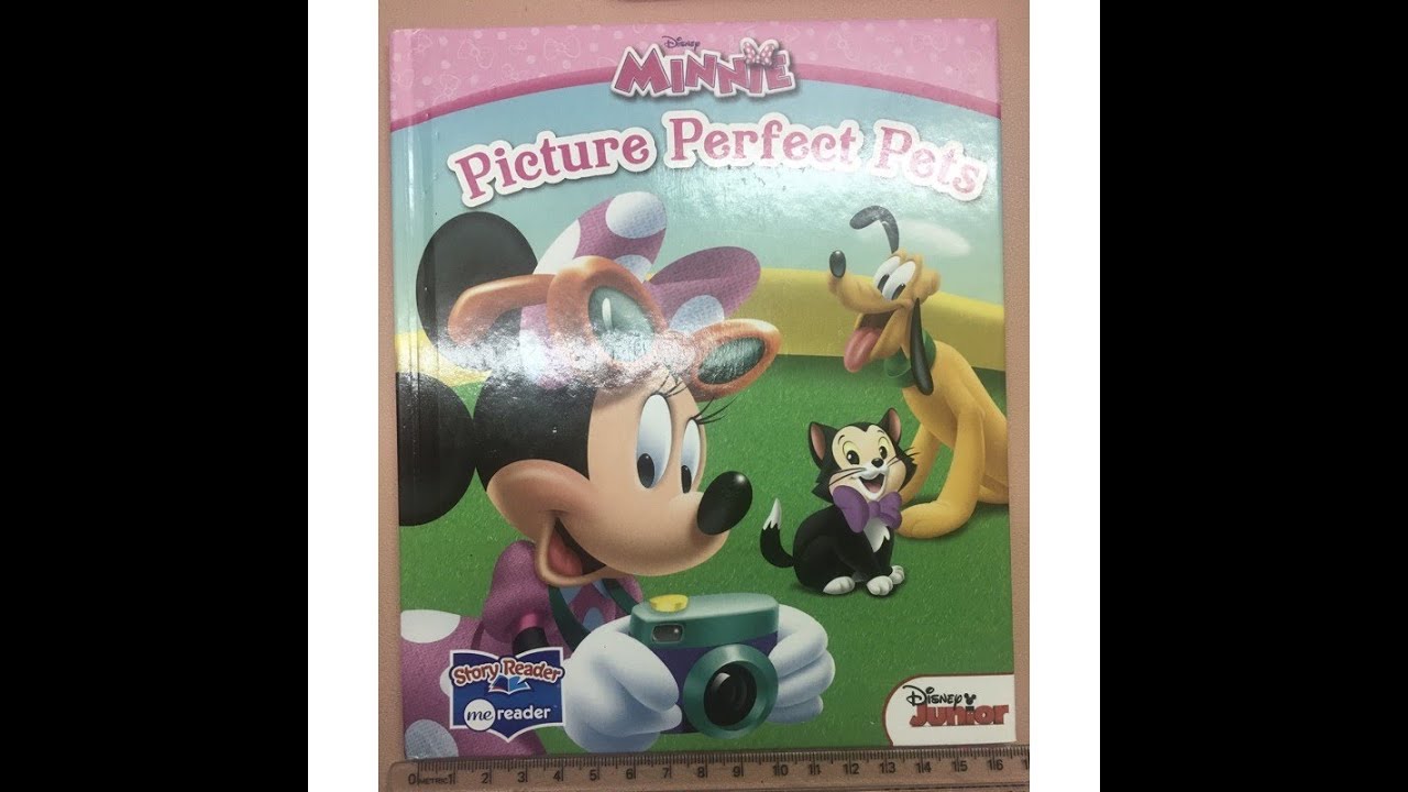 Disney Junior Minnie Picture Perfect Pets Book - YouTube