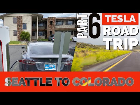 Tesla Road Trip Part 6 Seattle WA to Salida CO via Denver