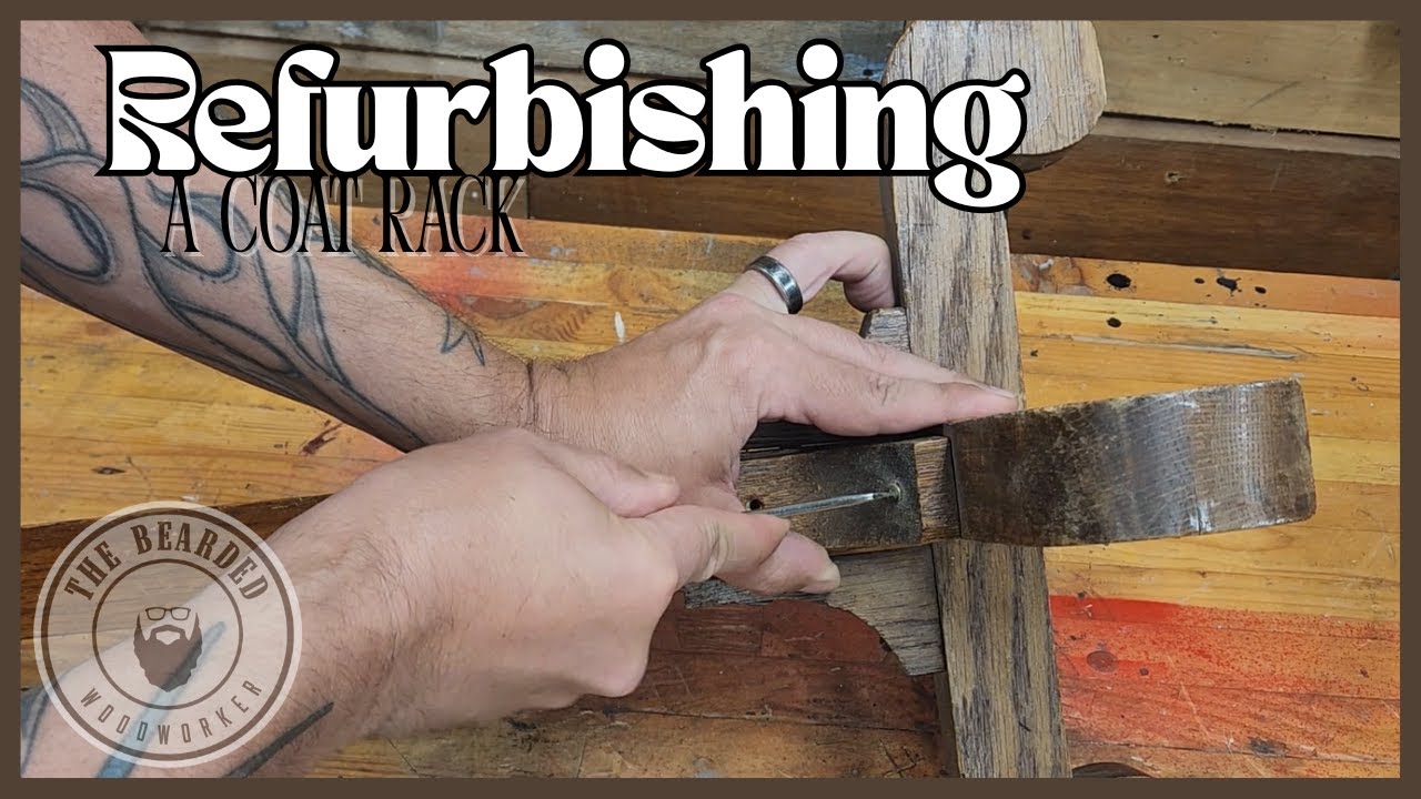 Re-Newing a Vintage Coat Rack