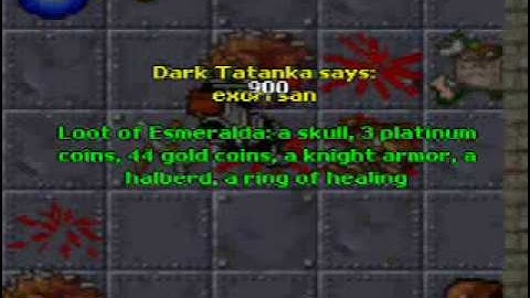 Tibia Killing Esmeralda