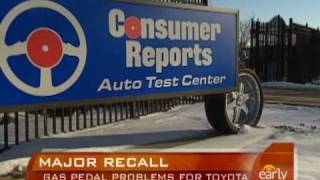 Toyota Recalls Gas Pedals