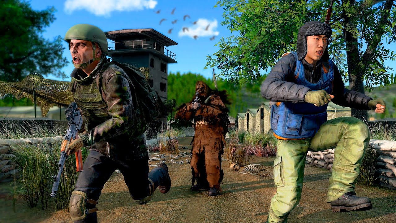 O DIA QUE ME TORNEI UM MONSTRO ASSUSTADOR NO DAYZ