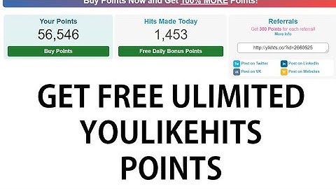 You Like Hits Web Automation Bot in JavaScript || GET UNLIMITED POINTS FOR FREE || 2020