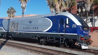Amtrak Train # 1564 SC-44 CDTX 2111 Passing by Washington Street