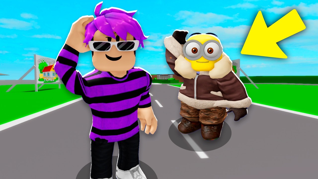ADOTEI UM MINION NO BROOKHAVEN