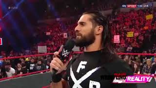 Seth Rollins Vs Drew Machintyre Vs Dean Ambrose | WWE Monday Night Raw 21 January 2019 | Rumble coms