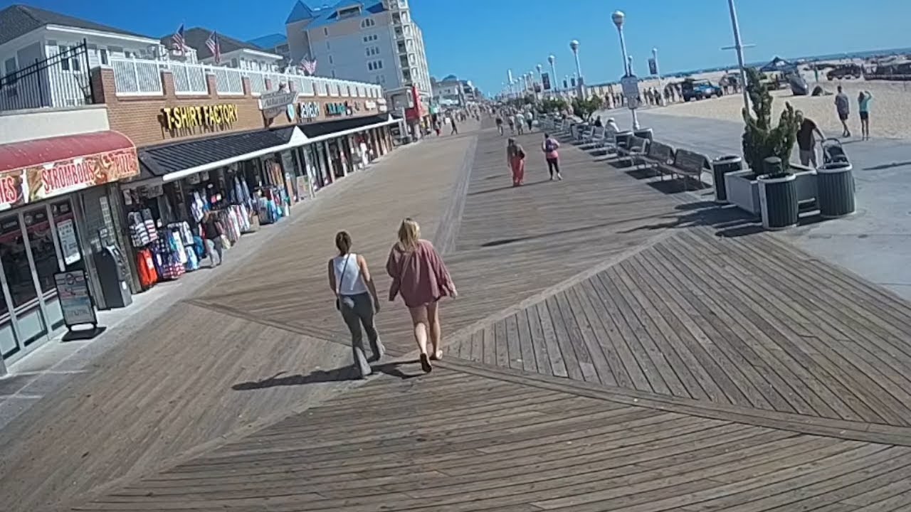 Ocean City, MD Boardwalk Cam Maryland beach live webcam ocean city