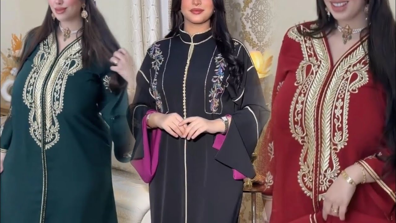 جدديد قفطان خفيف لصباحية العيد😍آخر مكاين في الموديلات و الخياطة لسنة2025#best caftan