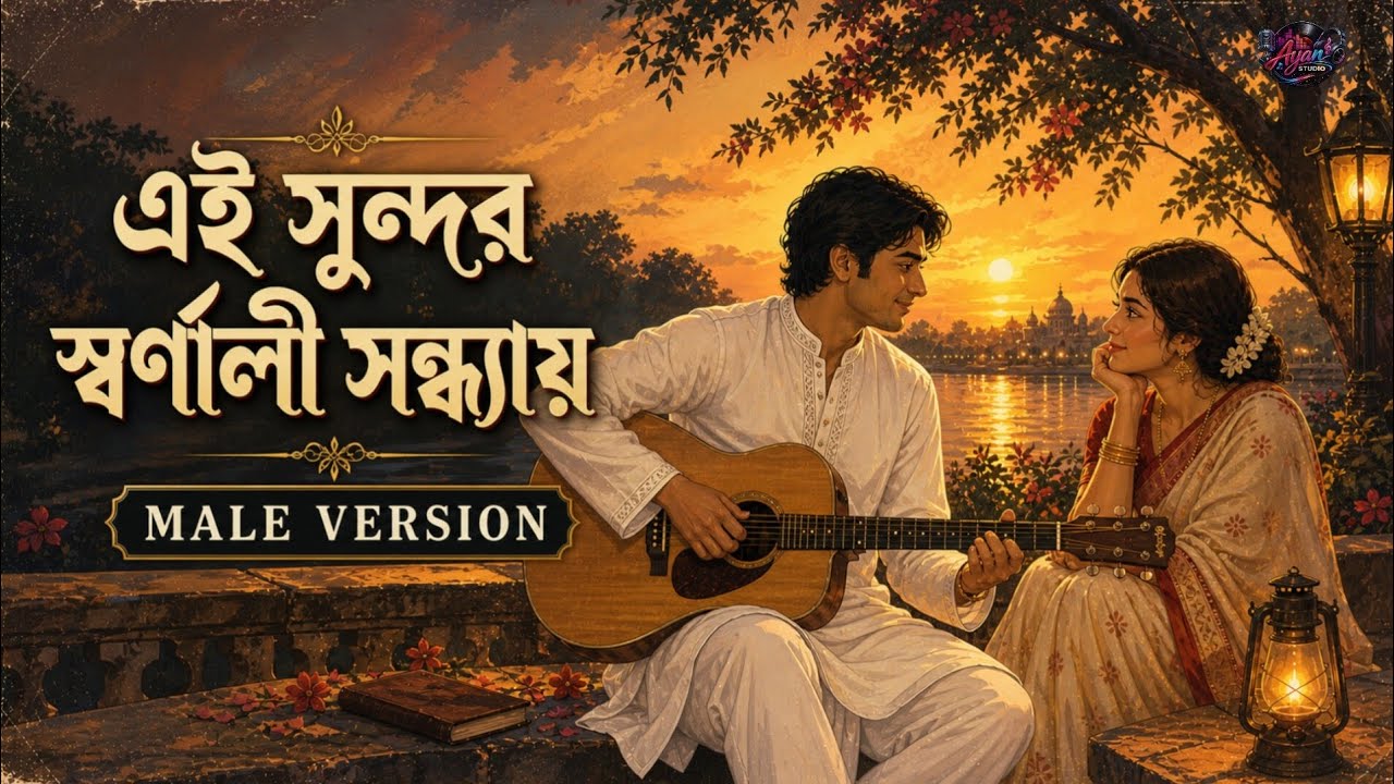Download Ei Sundar Swarnali Sandhyay | Male Version | Romantic Bengali Song MP3