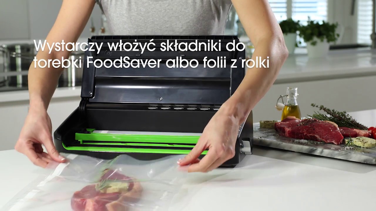 Zgrzewarka próżniowa Foodsaver FFS005x YouTube