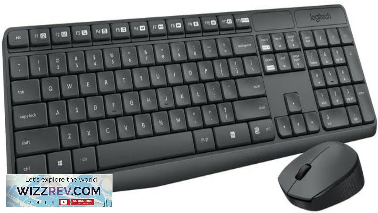 Logitech MK235 Wireless Keyboard and Mouse Combo for Windows USB Receiver Long Review