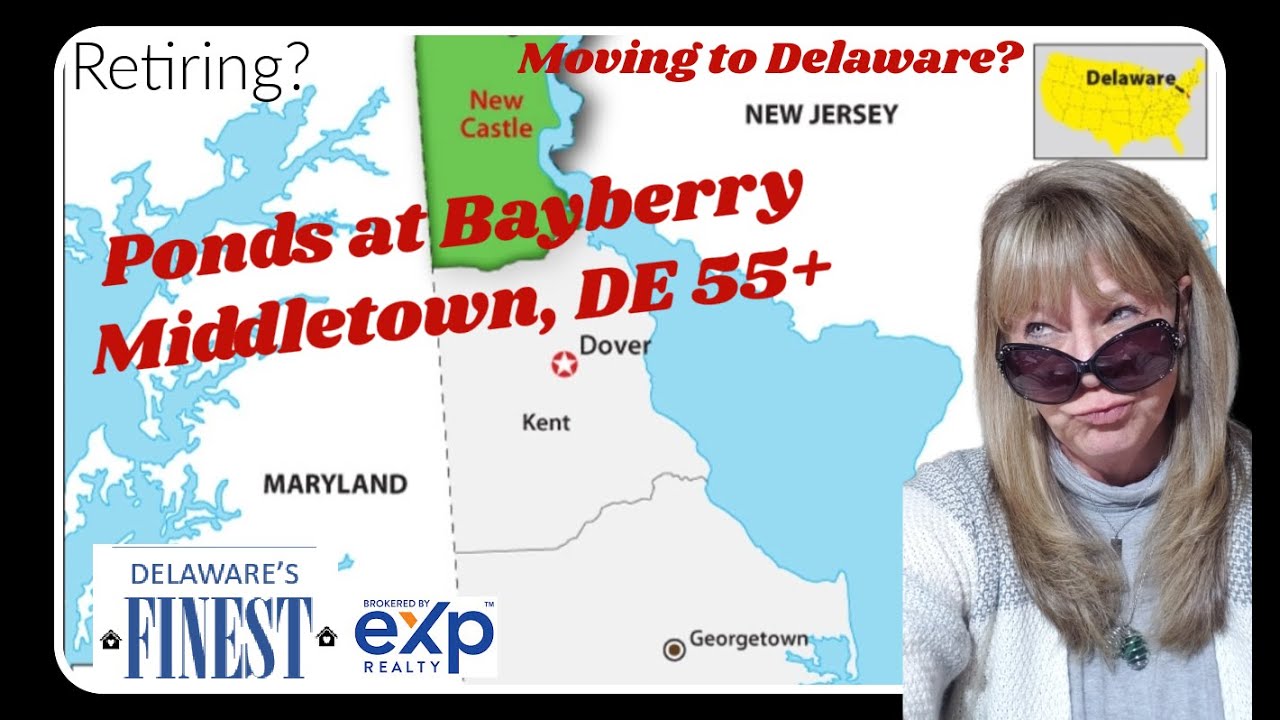 Living in Delaware The Ponds at Bayberry Middletown, DE 55+ YouTube