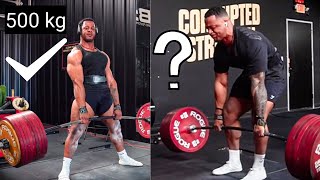 Will Jamal Deadlift 500kg In Both Variations