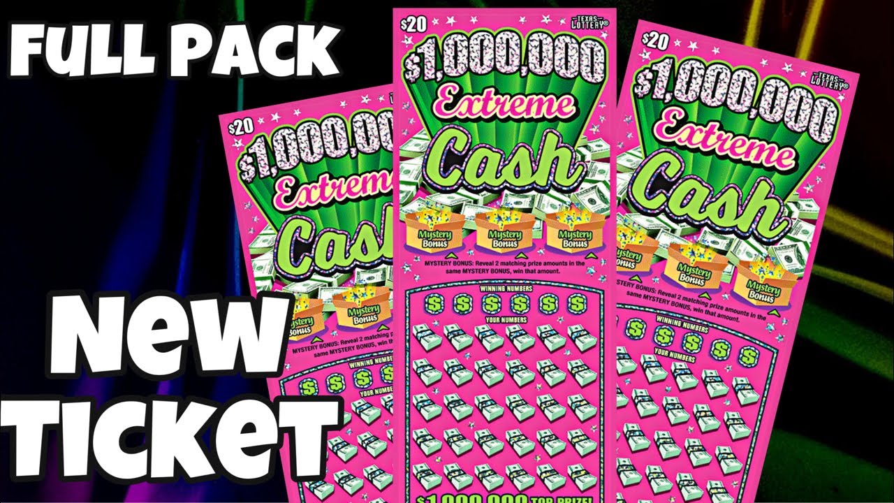 LIVE! ❗️$1,000,000 EXTREME CASH 💰 FULL PACK 💵TEXAS LOTTERY